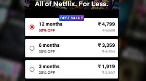 Un abonnement netflix pour 2 écrans, le standard. Netflix Mas Barato A Mitad De Precio Con Un Nuevo Plan De 1 Ano En Pruebas As Com