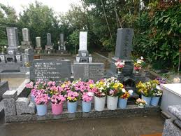 岡田有希子さん墓所 愛知県 成満寺2【昭和62年8月頃】