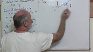 Aplicarea calculelor teoretice este analizată pe un exemplu concret. Clasa A Xi A Ec Tangentei La Graficul Functiei Youtube