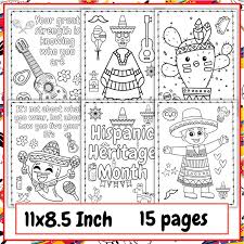 Hispanic Heritage Month Coloring Pages | Hispanic Heritage Month Coloring  Sheets - Classful