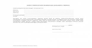Surat Pernyataan Kebenaran Data Dan Keabsahan Dokumen Contoh Seputar Surat