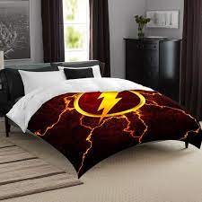 The Flash Bedding Superhero Duvet Cover The Flash By Designyland Bedding Sets Bed Bed Spreads