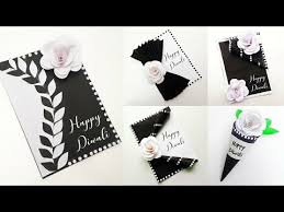 It shows your excitement and love for this festival of lights. 5 Easy Diwali Greeting Card Making Diy Diwali Greeting Card Ideas Handmade Easy Diwali Card Making