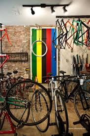 Urban Velo Bicycle Culture On The Skids Bicycle Shop Bike Shop Bike Room
