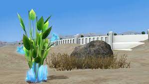 Blue Crystal Plant On The Sims 3 Into The Future Sims 3 Sims Blue Crystals