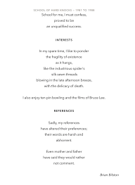 For your consideration, my cv is attached with this email. Brian Bilston On Twitter Please Find Enclosed My Curriculum Vitae Which I Have Submitted As A Poem Entitled Curriculum Vitae Https T Co Tm6aqzzlks