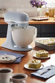 Robot Artisan Blue Vintage De Kitchenaid Edition Limitee A 250 Exemplaires Bol En Ceramique A Picots Moyeu De F Cuisine Bol En Ceramique Recettes De Cuisine