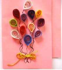 Watch below video for making procedure. Quilling Handmade Kids Birthday Greeting Card Designs 2015 Quilling Designs