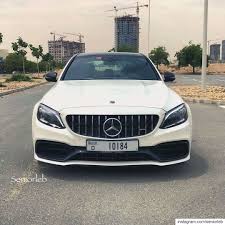 Behind times square centre, dubai, business reviews, consumer complaints and ratings for garage services in dubai. Diamond White Mercedes Amg C63 S Sedan Facelift Dubai United Arab Emirates Lebanon In A Picture