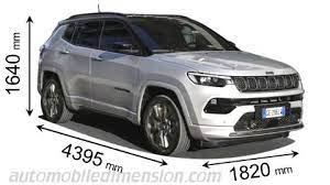 Setzen sie ihrem nächsten abenteuer keine grenzen. Jeep Compass 2021 Abmessungen Und Kofferraumvolumen Hybrid Und Thermisch
