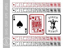 Download Playing Cards Svg Poker Playing Card Silhouette Cut Files Etsy