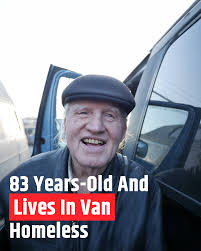 Rodger Is 83 Years-Old And Lives In Van Homeless Near Seattle!