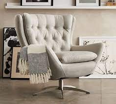 Arold 32 fabric swivel glider chair, created for macy's. Wells Tufted Upholstered Swivel Armchair Furniture Swivel Chair Living Room Upholstered Swivel Chairs