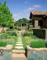 Create a neat border with lawn edging. Lowes Garden City With Mediterranean Landscape Also Brick Edging Foliage Path Planting Between Pavers Raised Beds Shade Tree Steps Stone Wall Tile Roof Walkway Finefurnished Com
