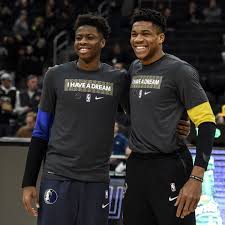 He's a much better shooter than giannis is and, albeit smaller (6'7'' with a 7'1'' wingspan compared to giannis' 6'11'' and 7'4'' wingspan) he can still grow some more.alex has already worked out with the indiana pacers and is. Lakers Hope Giannis Antetokounmpo Hears Good Things About Them From Kostas But Also See Kostas As A Legit Prospect Silver Screen And Roll