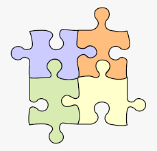 Jigsaw puzzle piece clipart free download! Four Interlocking Puzzle Pieces Clipart Png Download Four Interlocking Puzzle Pieces Transparent Png Kindpng