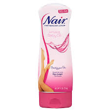 nair hair remover lotion for body