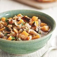 White Bean Stew With Porcini And Winter Squash Williams Sonoma Chickpea Soup Vegetable Recipes Jamie Oliver Recipes