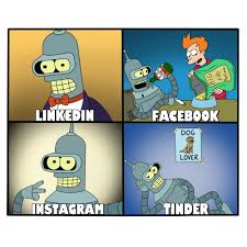 Bender Social Media Futurama T Shirt Teepublic Facebook Dog Futurama Vinyl Sticker