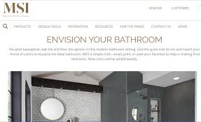 Bathroom design tools that increase your sales and margins by making designing easy and visual. Msi Adds Bathroom Visualizer To Its Line Up Of Online Tools 2019 12 09 Floor Trends Magazine
