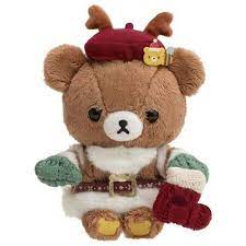 San X Chairoikoguma Plush Doll Sweet Christmas 2019 Rilakkuma Japan Ebay Plush Dolls Christmas Plush Christmas Plush Toys