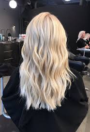 Perfect Platinum By Kerissa At Gmichaelsalon Indiana S Top Oribe Salon Blondeperfection Blonde Wav Hair Styles Beautiful Hair Color Cool Hair Color