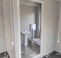Outdoor Container House Mobile Public Toilet Construction Site Shower Room  Bathroom