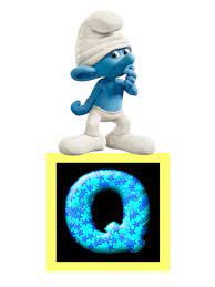 There are 208 cities in india starting with q alphabet. Buchstabe Letter Q Schlumpfe Alphabet Buchstaben