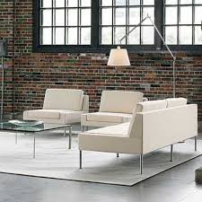Office Chairs Modern Contemporary Lounge Leather Sofa Office Reception Seating Office Reception Chair Law Office Decor