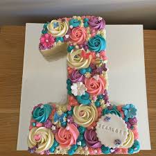 Teresa Langmead On Instagram Butterflies Hearts Flowers For This First Birthday Cake 3rd Birthday Cakes 1st Birthday Cakes First Birthday Cupcakes