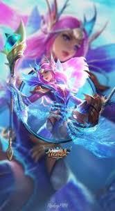 Wallpaper Phone Odette Mermaid Princess By Fachrifhr Mobile Legend Wallpaper Mobile Legends Alucard Mobile Legends