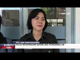 Seragam dinas safari tgn pendek; Polisi Awasi Un Dengan Pakaian Safari Youtube