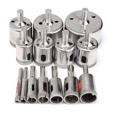 15pcs Diamond Tool Drill Bit Hole Saw Set For Glass Ceramic Etsy In 2020 Glass Ceramic Drill Bits Drill Bit Sets