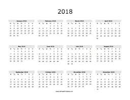 2018 Calendar Printable One Page Http Calendarprintablehub Com 2018 Calendar Printable Html Free Printable Calendar Calendar Printables Yearly Calendar