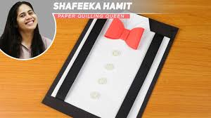 Then add your scoring stylus or scoring wheel if you have one. Diy Suit Tuxedo Greeting Card Tutorial How To Make Greetings How To Craft Anushree 39 S C How To Make Greetings Card Tutorial Diy Birthday Cards For Dad