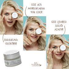 Organik Goz Cevresi Kremi Yuzler Anti Aging Krem Yuz Bakimi
