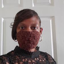 It's fall yall 🍂🍁! @kandaceblaketv is seen wearing a handmade ruffle  crochet hat in mocha latte yarn. Thank you so much for supporting!!  Purchase yours today! 🧶🪡 • • #crochet #yarn #hat #