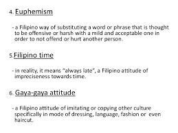 The filipino family consists of many traditional values that have been treasured and passed on for many generations already. Filipino Values