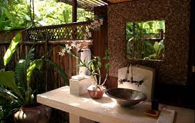 Travel Cabbagerose Outdoor Bathrooms Resort Style Outdoor Shower
