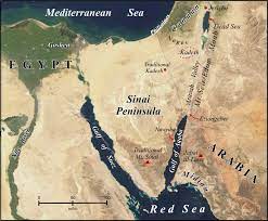 Map Of Exodus Journey Exodus Synopsis - Glen A. Fritz, C 2018 | Ancient Exodus