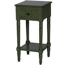 4d Concepts Simplicity Green End Table 570315 At The Home Depot Square Accent Tables End Tables Wood End Tables