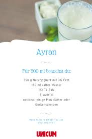 Ayran Ist Das Optimale Getrank Fur Deine Grillparty Mit Diesem Rezept Kannst Du Ihn Ganz Einfach Und Schnell Aus Ein Rezepte Ayran Selber Machen Getranke