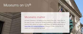 We did not find results for: Bank Of America Free Museum Days For 2021