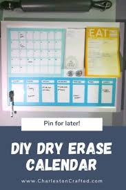 How To Diy Any Dry Erase Board Into A Calendar Diy Calendar Dry Erase Dry Erase Calendar Dry Erase