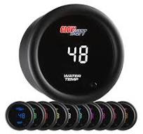 2-1/16" 10 Color Digital 150C Water Temperature Gauge Kit