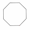 I am not much preferable with using the border solution and would like to go as a elongated hexagon is no more an hexagon, i propose you a totally different way to achieve this, using: 1
