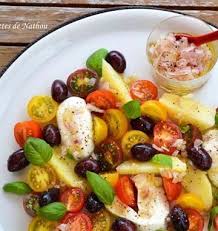 Salade Tomate Mozzarella Revisitee Recette Recettes De Cuisine Salade Tomate Mozzarella Salade Tomate