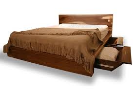 Linseed oil is a plain, classic wood oil that brings out the grain finish without changing the natural color of the wood. Rustic Modern Comfortable Wooden Bed Designs Ideas On Dornob