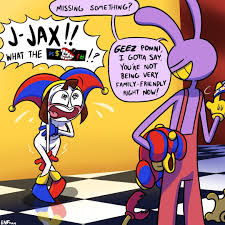 the amazing digital circus, jax (the amazing digital circus), pomni,  theenfman, anthro - R34 Vault