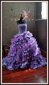 Rock verfügt über viele schichten organza. Orchidee Und Lila Lila Hochzeitskleid Mit Tragern Lila Etsy